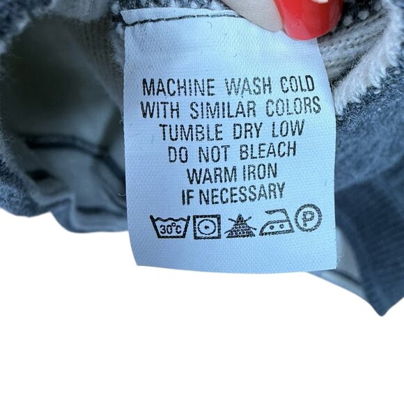 Tommy Bahama Crew Sweater Sweatshirt Gray, Beige Mens Size M Double Layer Cotton - Picture 4 of 6